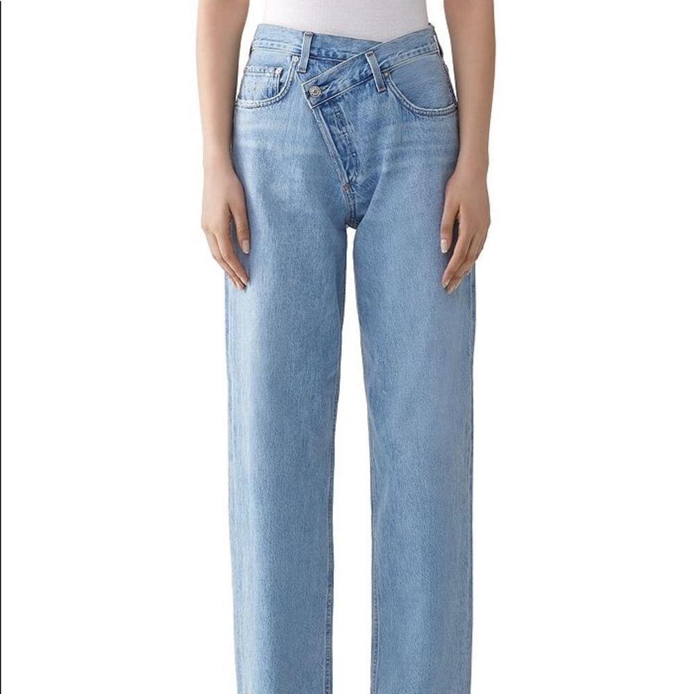 Agolde Asymmetrical Jeans
